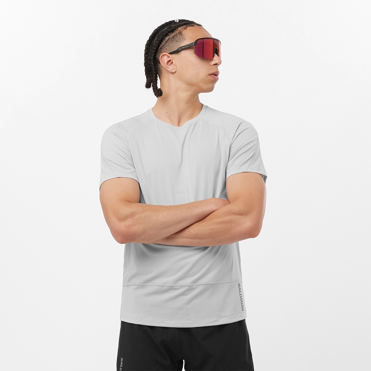 CROSS RUN SS TEE GFX M