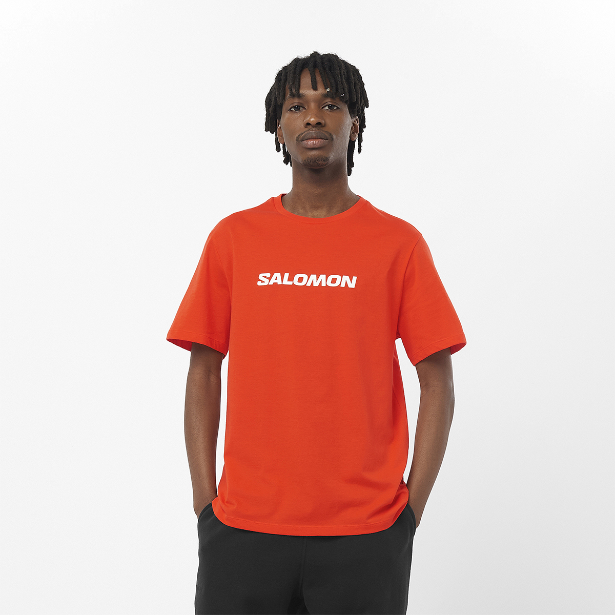 SALOMON LOGO PERF SS TEE M