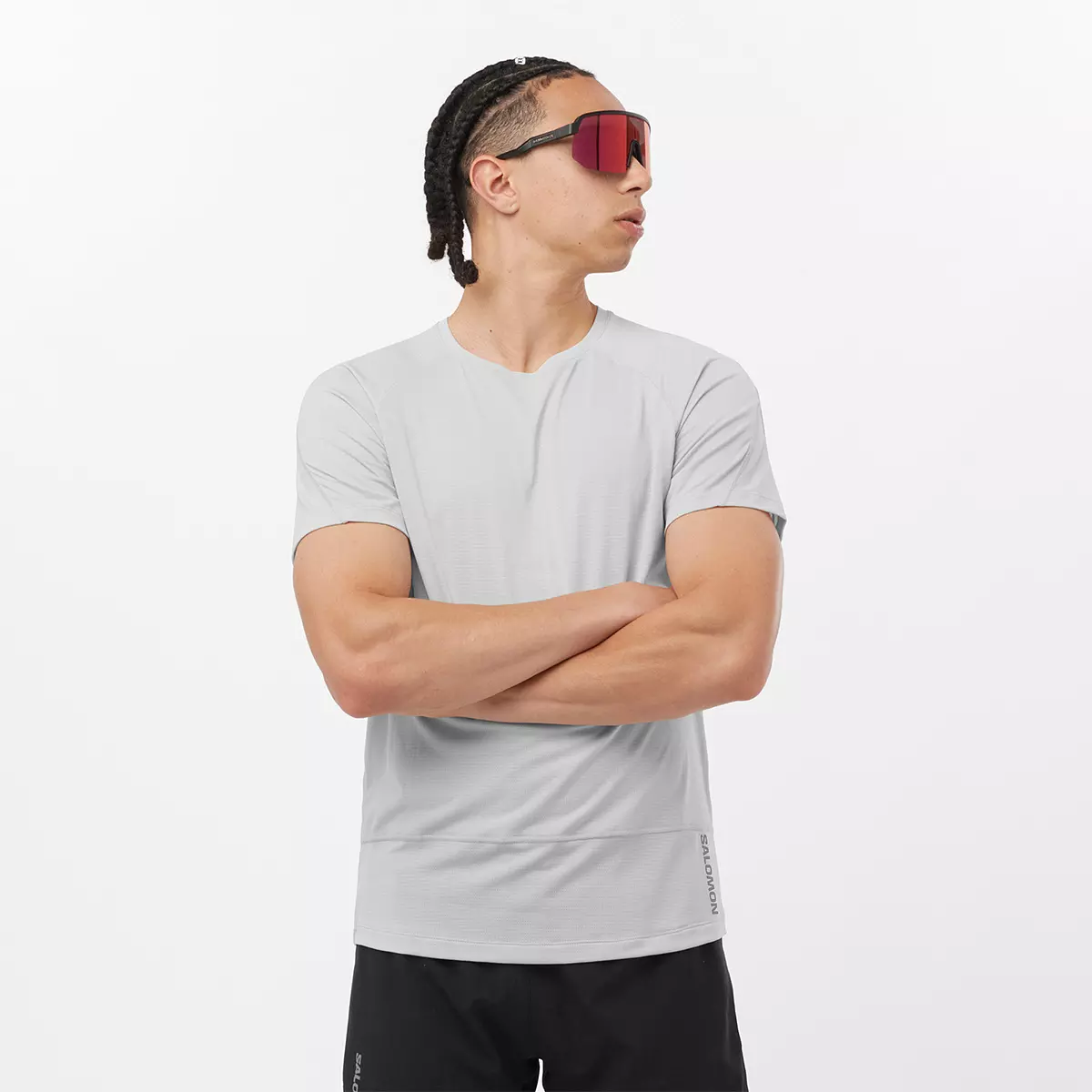 CROSS RUN SS TEE GFX M